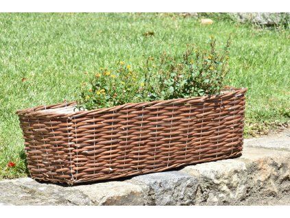 Quadratisch Blumenkasten Rabatt 6+1  | Maße (cm): 46x18, h. 13