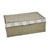 Úložný box s víkem šedý (Rozměry (cm) 40x27, v. 15)