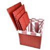 Úložný box s víkem červený (rozměry boxu 30x43x32)