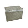 Úložný box s víkem šedý (Rozměry (cm) 32x21, v. 24)