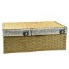 Úložný box s víkem s látkou PARIS (rozměry (cm) 30x21, v. 11)