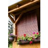 Holzrollo für Pergola - Kirschbaum