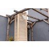 Holzparavent für die Terrasse