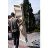 Holzparavent für die Terrasse