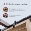 Holzparavent für die Terrasse