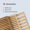 Holzparavent für die Terrasse