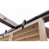 Holzparavent für die Terrasse