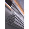 Holzrollo für Pergola - grau