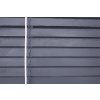Holzrollo für Pergola - grau