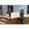 Paravent für den Außenbereich/Pergola-Paravent  Für die seitliche Beschattung der Pergola