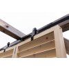 Verschiebbarer Paravent 100x198cm, mit 4m Schiene