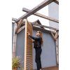 Verschiebbarer Paravent 100x198cm, mit 2m Schiene
