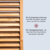 Verschiebbarer Paravent 100x198cm, mit 2m Schiene