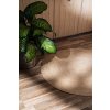 Runder Juteteppich - natur