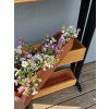 Holzständer für Blumenkästen – 3-stöckig, hellbraun