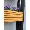 Holzständer für Blumenkästen – 3-stöckig, hellbraun