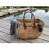 Wasserhyazinthen-Strandtasche