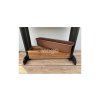 Blumenkastenständer aus Holz - 3 Etagen, braun